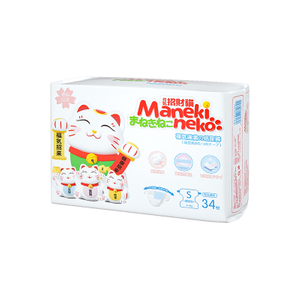  Pañales para bebés OEM, pañal desechable para bebés grandes Premium Maneki Neko de primera marca
